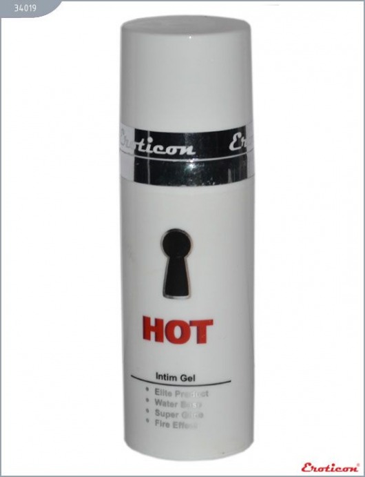 Возбуждающая гель-смазка Hot с женьшенем во флаконе с диспенсером - 50 мл. - Eroticon - купить с доставкой в Новосибирске
