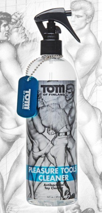 Антибактериальный спрей Tom of Finland Pleasure Tools Cleaner - 473 мл. - XR Brands - купить с доставкой в Новосибирске