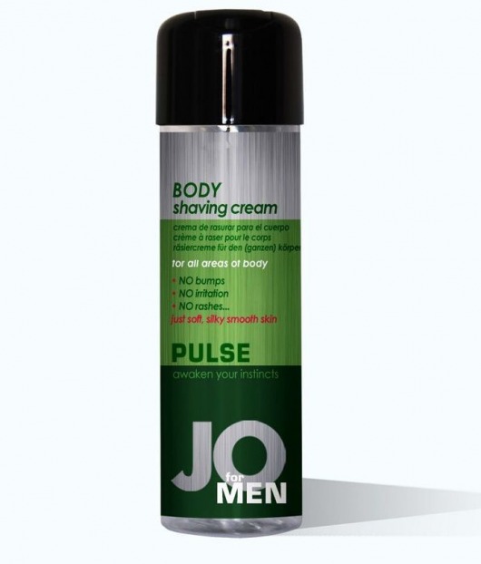 Крем для бритья JO Pulse Cucumber Male Body Shaving Cream - 240 мл. -  - Магазин феромонов в Новосибирске