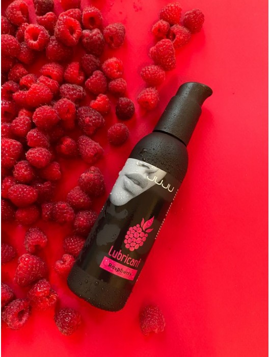 Съедобный лубрикант JUJU с ароматом малины - 150 мл. - JuJu - купить с доставкой в Новосибирске