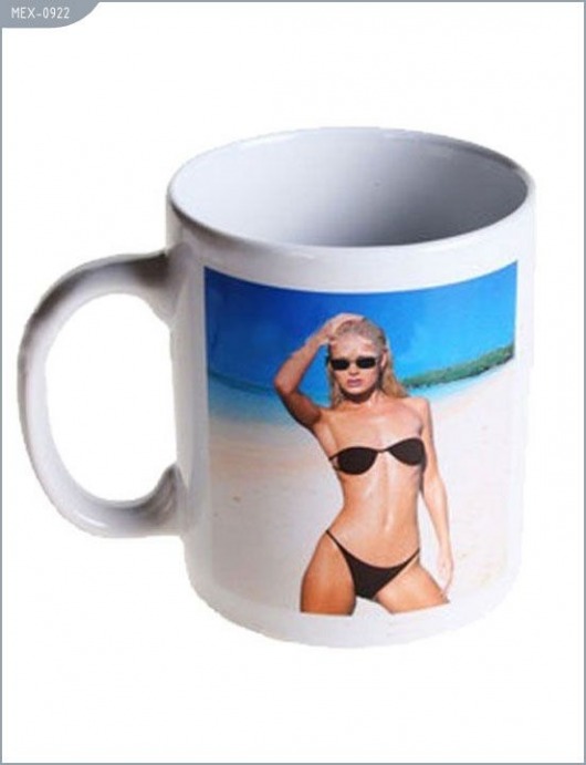 Кружка с обнажающимися девушками - Play Star - купить с доставкой в Новосибирске