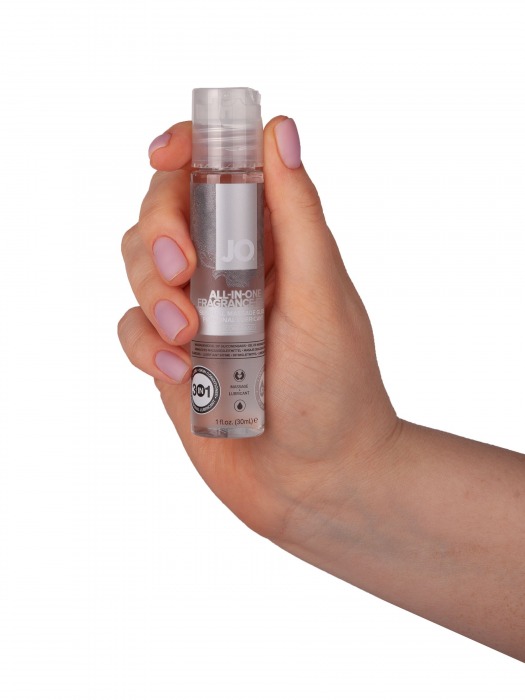 Массажный гель ALL-IN-ONE Massage Oil Sensual нейтральный - 30 мл. - System JO - купить с доставкой в Новосибирске