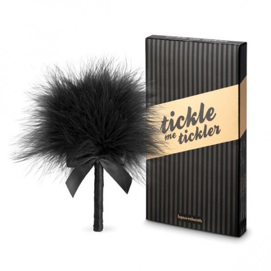 Пуховка для эротических игр Tickle Me Tickler - Bijoux Indiscrets - купить с доставкой в Новосибирске