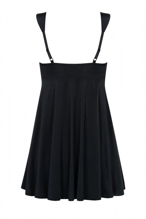 Элегантный бэби-долл Charmea с кружевами и бантиком на лифе - Obsessive купить с доставкой