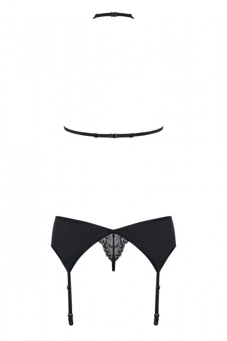 Чувственный комплект Charmea с кружевом - Obsessive купить с доставкой