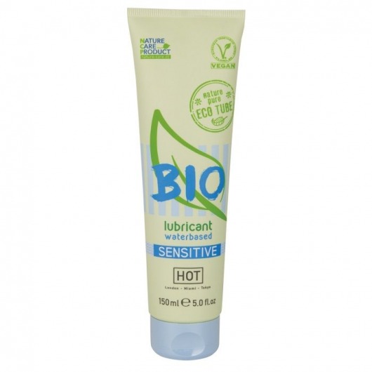 Органический лубрикант для чувствительной кожи Bio Sensitive - 150 мл. - HOT - купить с доставкой в Новосибирске