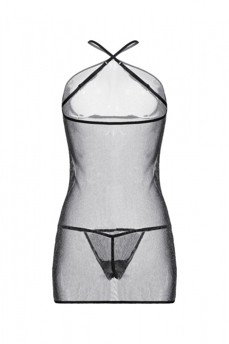 Соблазнительная сорочка с люрексом - Candy Girl купить с доставкой