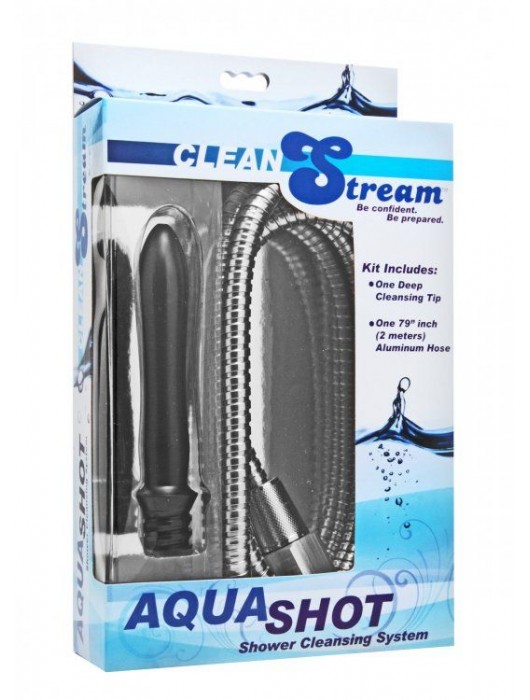 Набор для анального душа Aqua Shot Shower - XR Brands - купить с доставкой в Новосибирске