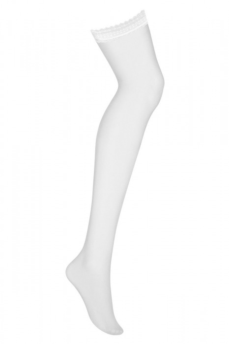 Элегантные чулки под пояс с кружевным верхом - Obsessive купить с доставкой