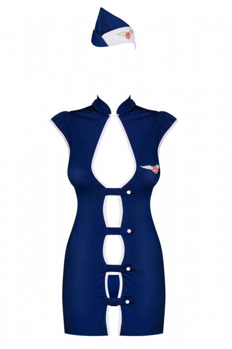 Костюм стюардессы Stewardess dress - Obsessive купить с доставкой