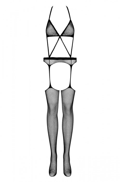 Ультра сексуальный комбинезон из сетки - Obsessive купить с доставкой
