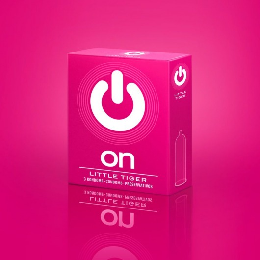 Презервативы уменьшенного размера ON) Little Tiger - 3 шт. - R&S GmbH - купить с доставкой в Новосибирске
