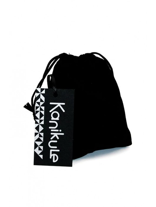 Золотистая алюминиевая анальная пробка с прозрачным кристаллом - 6 см. - Kanikule - купить с доставкой в Новосибирске