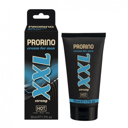 Интимный крем для мужчин Prorino XXL - 50 мл. - Ero - купить с доставкой в Новосибирске