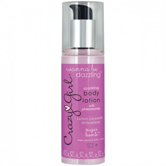 Мерцающий лосьон для тела с феромонами Crazy Girl Sugar Bomb - 177 мл. -  - Магазин феромонов в Новосибирске