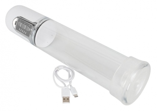 Белая автоматическая вакуумная помпа Mister Boner - Orion - в Новосибирске купить с доставкой