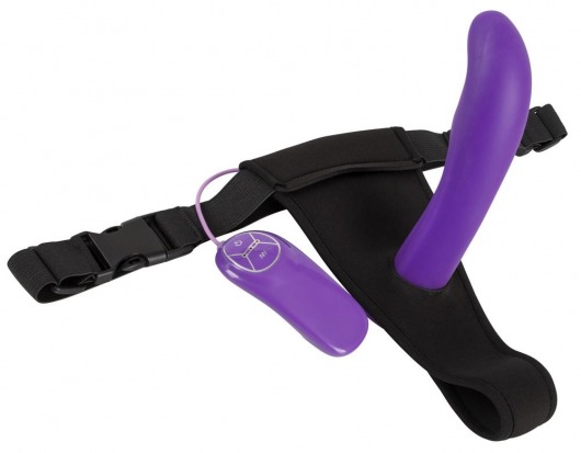 Фиолетовый вибратор с присоской Silicone Purple Vibe - 17,5 см. - Orion - купить с доставкой в Новосибирске