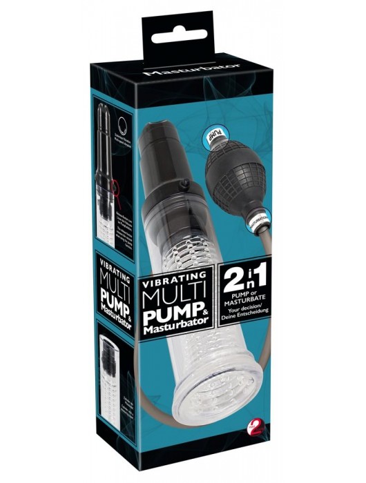 Вакуумная помпа-мастурбатор Vibrating Multi Pump   Masturbator - Orion - в Новосибирске купить с доставкой