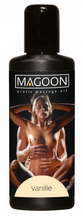 Массажное масло Magoon Vanille с ароматом ванили - 100 мл. - Orion - купить с доставкой в Новосибирске