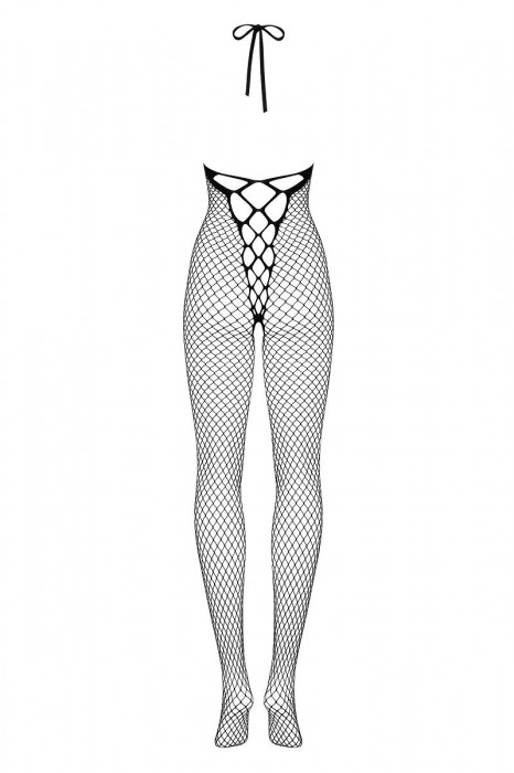 Сетчатый комбинезон с открытой грудью - Obsessive купить с доставкой