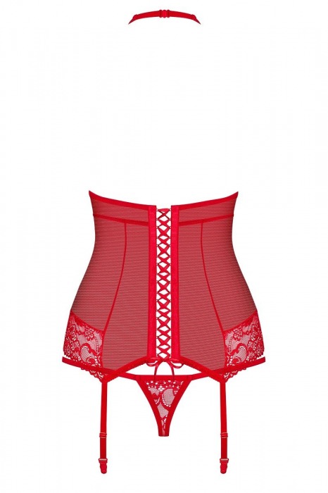 Сексуальный корсаж с кружевами - Obsessive купить с доставкой