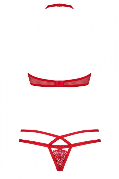 Сексуальный комплект из яркого ажура - Obsessive купить с доставкой