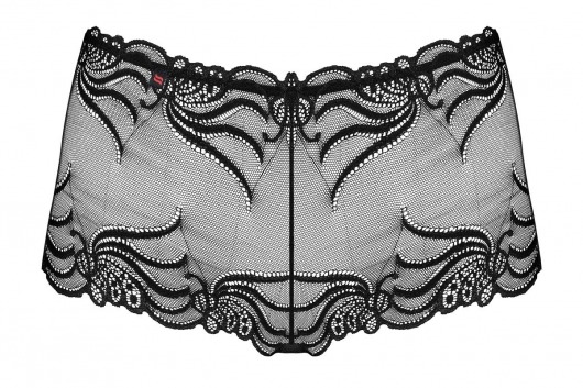 Кружевные трусики-шорты - Obsessive купить с доставкой