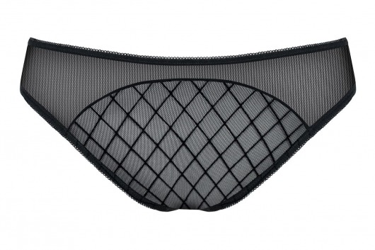 Нежные трусики с окошком и клетчатыми элементами - Obsessive купить с доставкой