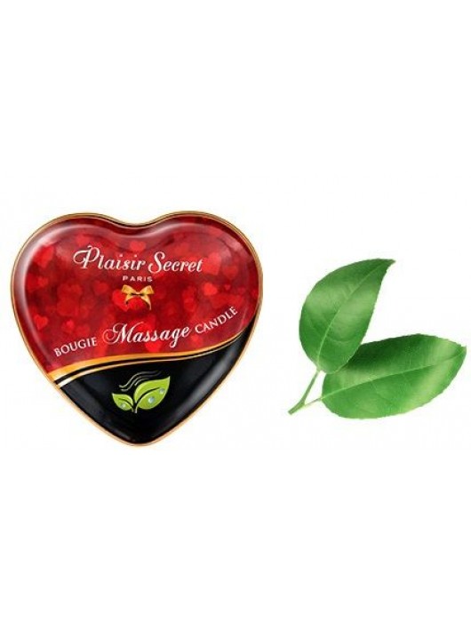 Массажная свеча с нейтральным ароматом Bougie Massage Candle - 35 мл. - Plaisir Secret - купить с доставкой в Новосибирске