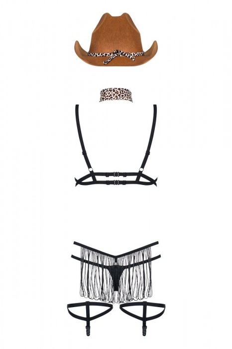 Костюм женщины-шерифа - Obsessive купить с доставкой