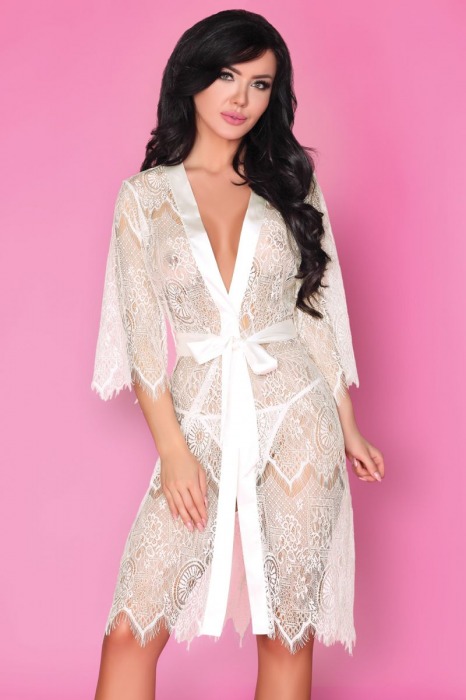 Кружевной полупрозрачный пеньюар Narele - Livia Corsetti купить с доставкой