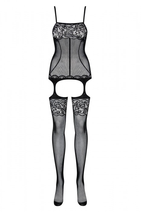 Соблазнительный комбинезон с открытыми бёдрами (большой размер) - Obsessive купить с доставкой