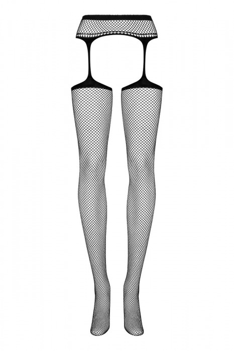 Соблазнительные колготы с вырезами на бёдрах и имитацией шнуровок - Obsessive купить с доставкой