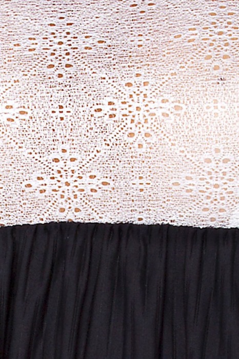 Сорочка в тонкую полоску Larisa с кружевным лифом - Passion купить с доставкой