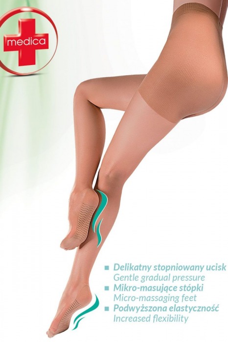 Телесные колготки Medica Massage 40 den - Gabriella купить с доставкой