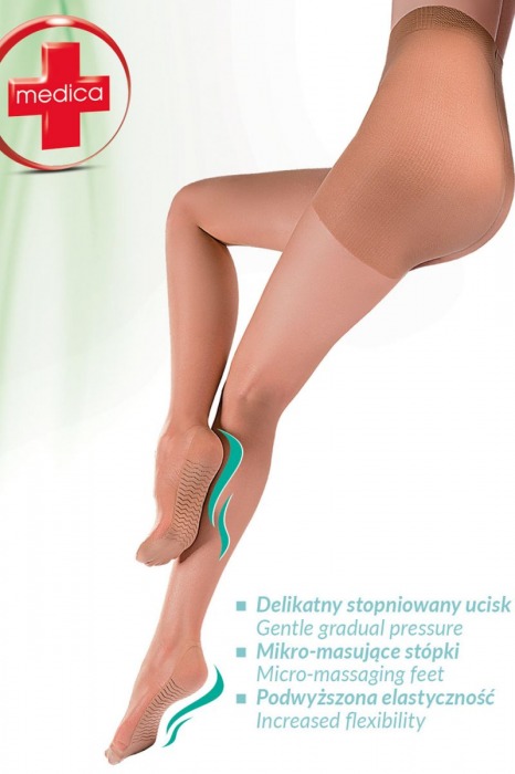 Телесные колготки Medica Massage 40 den - Gabriella купить с доставкой