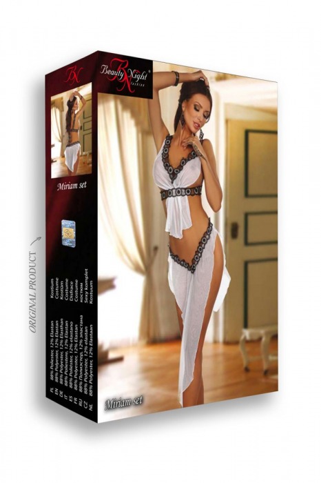 Комплект белья Miriam в греческом стиле - Beauty Night купить с доставкой