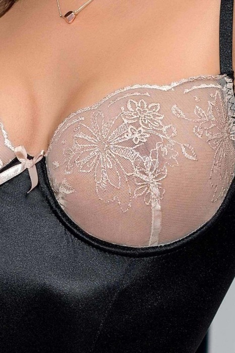 Изысканный корсаж Lotus с цветочным кружевом - Passion купить с доставкой