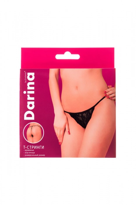 Нежные ажурные Т-стринги с цветочным узором - Erolanta купить с доставкой