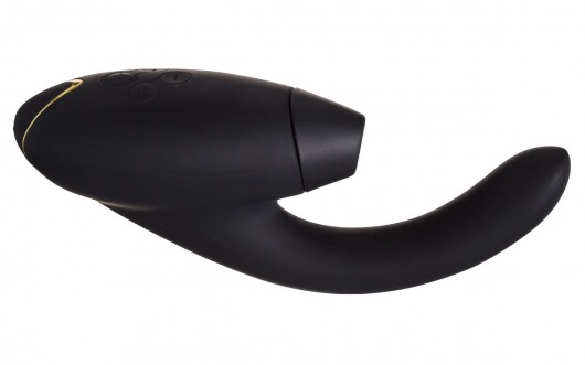 Чёрный стимулятор 2-в-1 для женщин Womanizer InsideOut - Womanizer