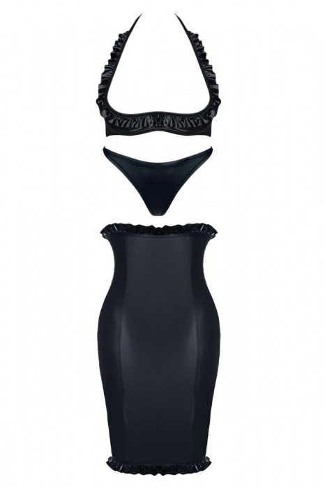 Платье с открытой грудью и вырезом в форме сердца сзади Laureen - Demoniq купить с доставкой