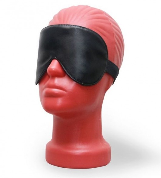 Светонепроницаемая маска на глаза из эко-кожи - MensDreams - купить с доставкой в Новосибирске