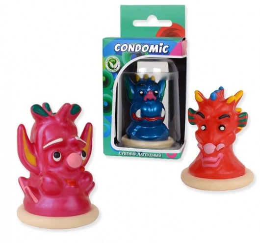 Сувенирный латексный презерватив  Гоблин - Sitabella - купить с доставкой в Новосибирске