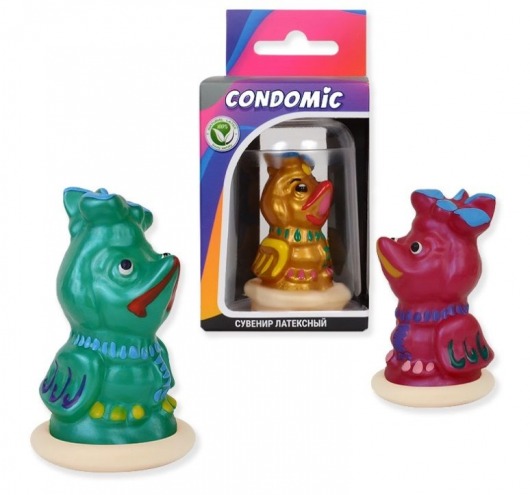 Сувенирный латексный презерватив  Дятел - Sitabella - купить с доставкой в Новосибирске