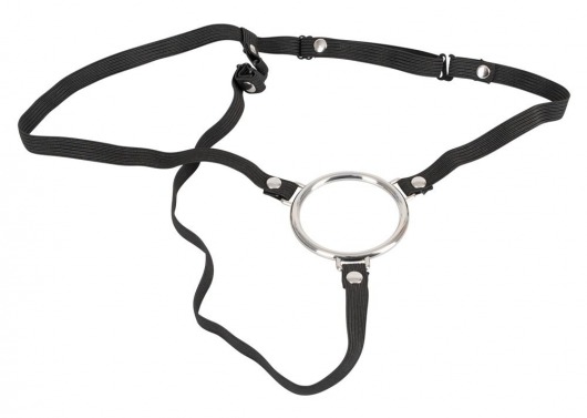 Полый вибрострапон на ремнях Vibrating Strap-On - 22,5 см. - Orion - купить с доставкой в Новосибирске