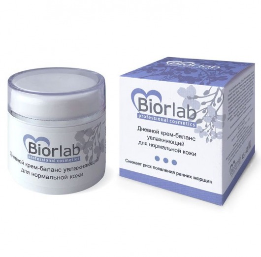 Дневной увлажняющий крем-баланс Biorlab для нормальной кожи - 45 гр. -  - Магазин феромонов в Новосибирске