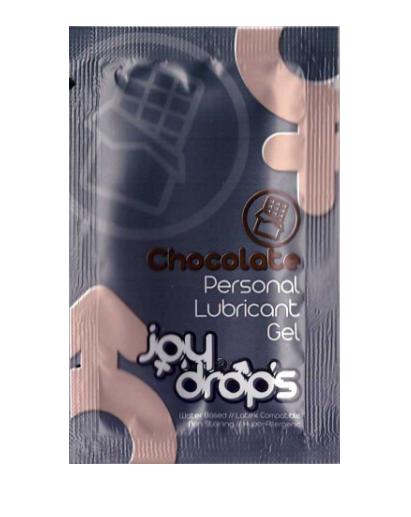 Пробник смазки на водной основе с ароматом шоколада JoyDrops Chocolate - 5 мл. - JoyDrops - купить с доставкой в Новосибирске
