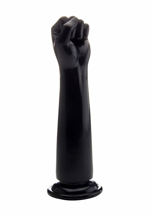 Чёрный кулак для фистинга Fisting Power Fist - 32,5 см. - Shots Media BV
