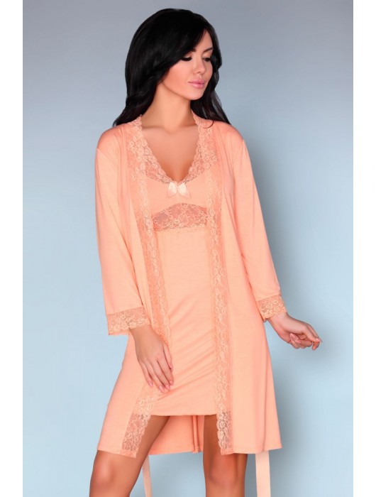 Ночной комплект Shirleena - пеньюар и сорочка - Livia Corsetti купить с доставкой