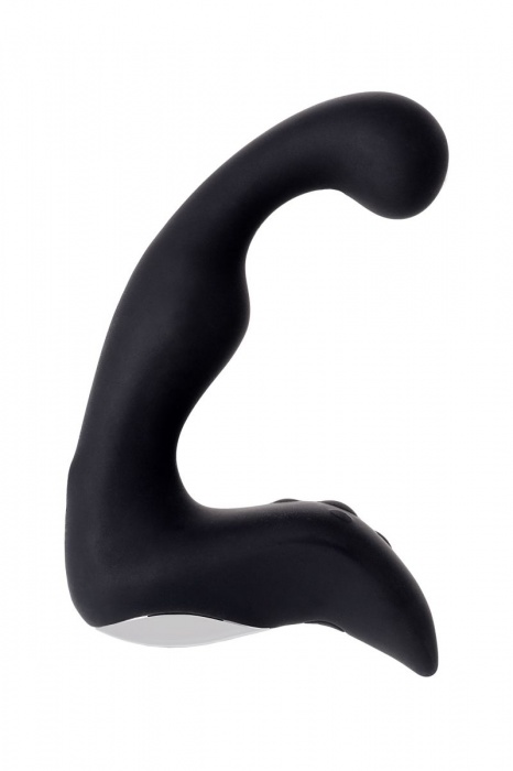 Чёрный изогнутый вибростимулятор простаты Erotist - Erotist Adult Toys - в Новосибирске купить с доставкой